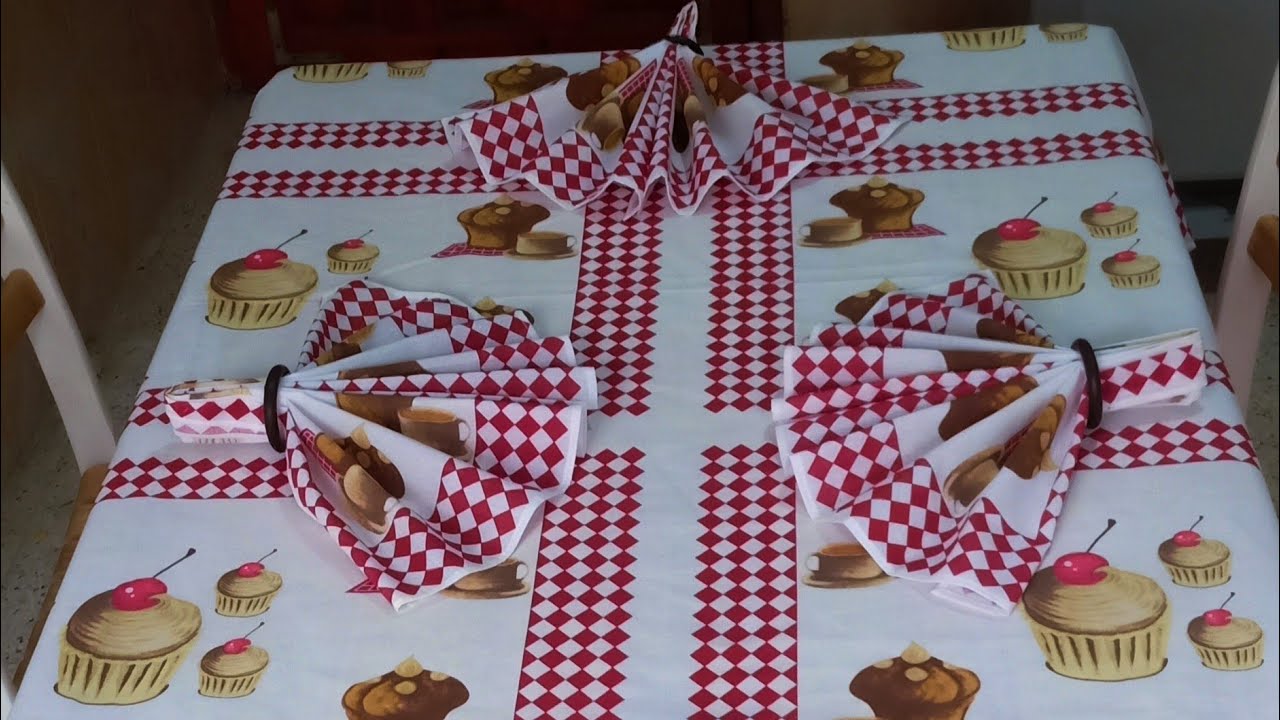 طقم طاولة بالقماش التركي مع سعر بيع كل قطعة وخياطة طبلية في نفس الوقت