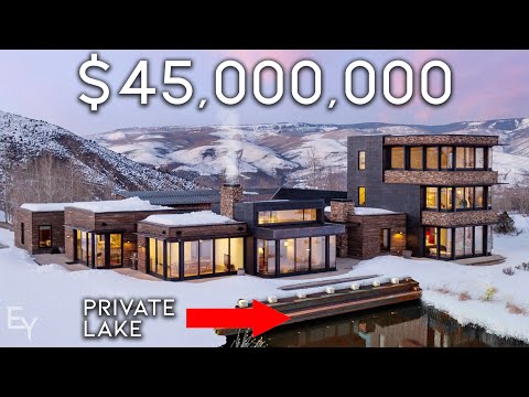 Touring a ,000,000 Colorado Mega Mansion on a Mountaintop (With a Private Lake)