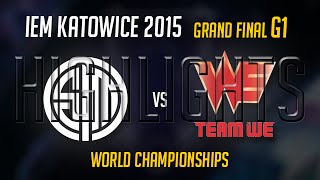 TSM vs Team WE Game 1 Highlights - IEM World Championship 2015 Grand Final - TSM vs WE
