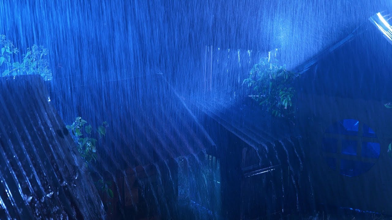 Goodbye Insomnia in Just 5 Minutes with the Sound of Heavy Rain and ...