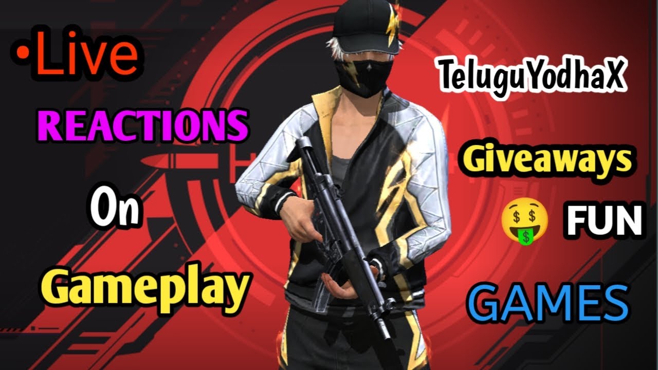 1v2,1vs23,1vs4,4vs4 Telugu OP REACTIONS in FREE FIRE Live , finding a legendary player