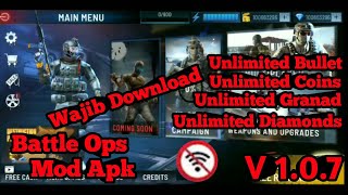 Game Fps keren, "BLACK OPS" ,Mod Apk,Game Fps grafik Hd,Wajib Download!!! screenshot 1