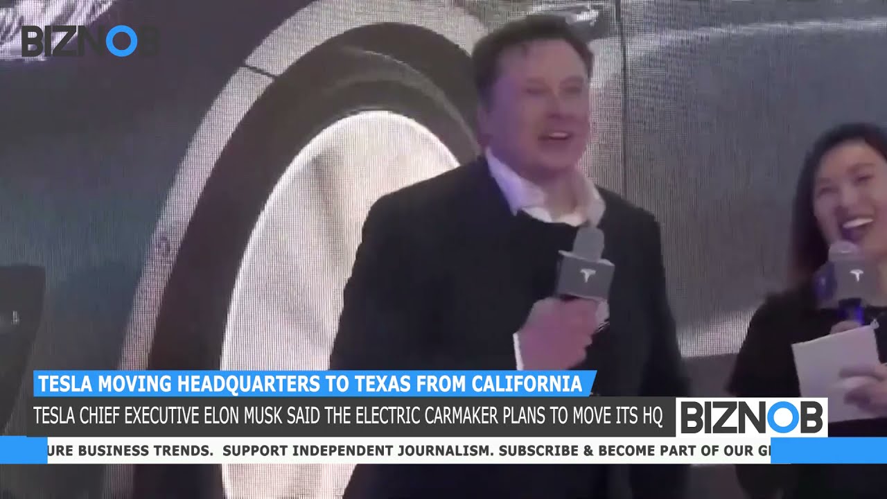 Biznob Network: Tesla moving headquarters to Texas from California, COVID-19 vaccine for kids