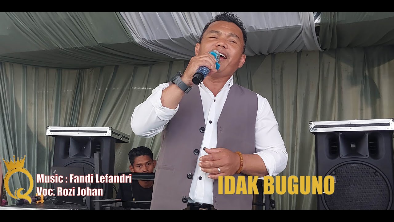 LAGU DAERAH KERINCI || IDAK BUGUNO || Voc. ROZI JOHAN || Cipt. ADRIZAL EDMI ||🔴LIVE REC