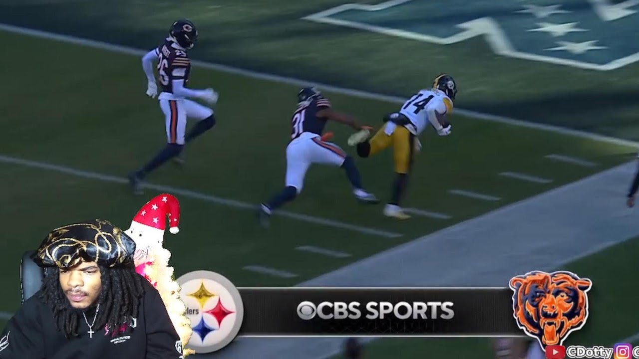 PLAYOFF BOUND!!! Bears vs Steelers NFL Week 12 Highlights (reaction)