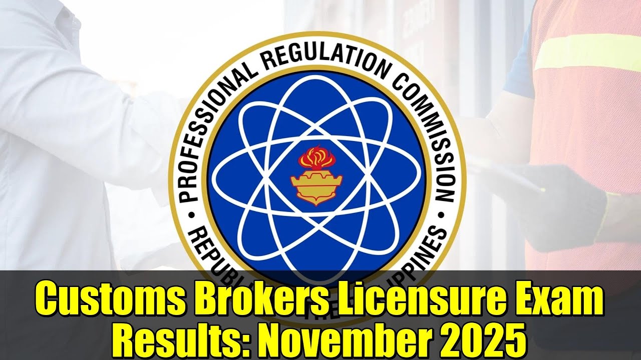 Результаты экзамена на получение лицензии таможенного брокера: ноябрь 2025 г. | Rappler