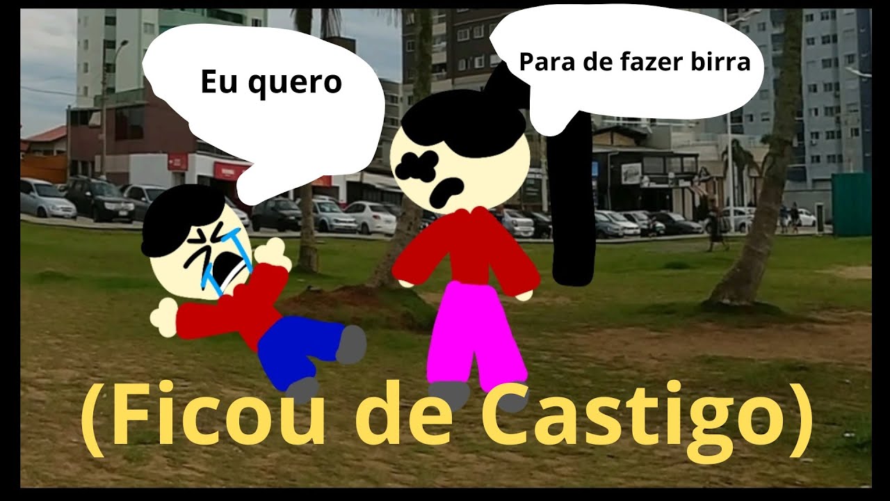 Luiz fez birra na praça (Ficou de castigo) #animação