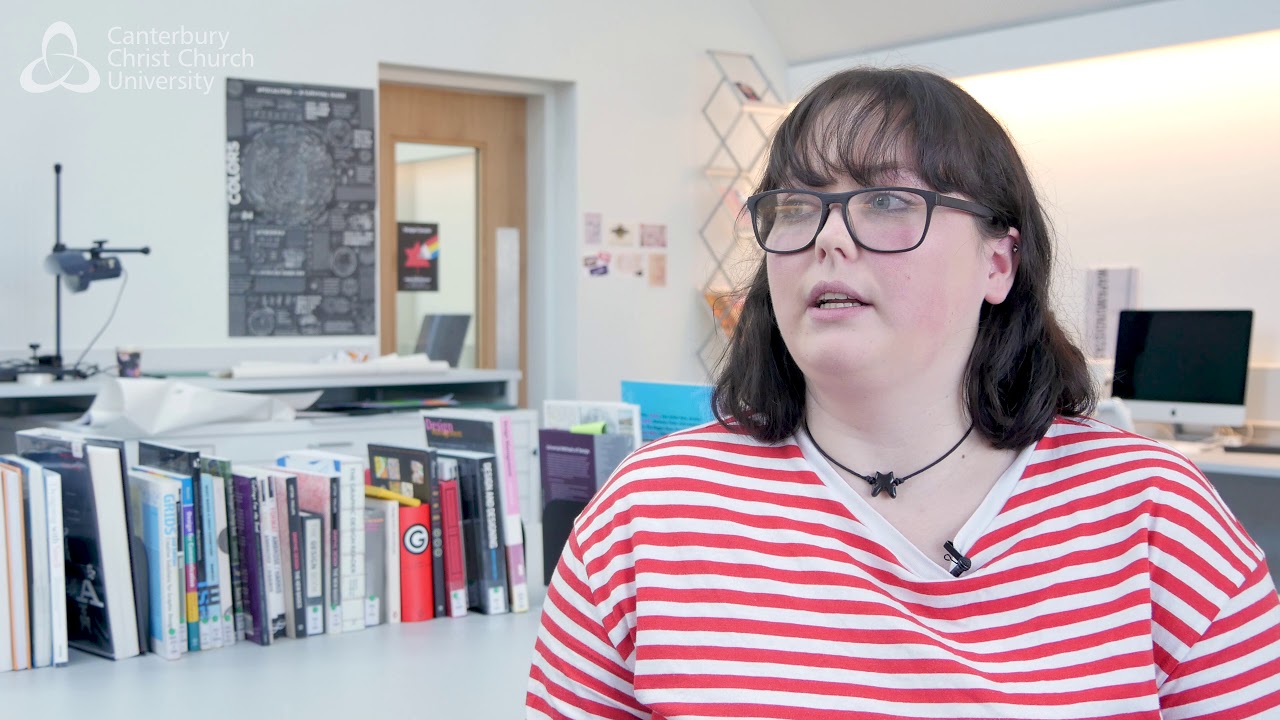 What it's like to study Graphic Design - Canterbury Christ Church University