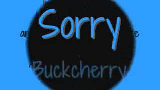 Buckcherry - Sorry [ Lyrics ]