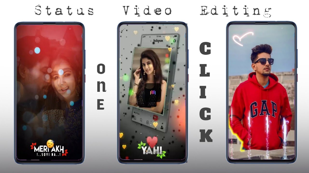 How To Make Creative Status Video One Click | Jubu Official - YouTube