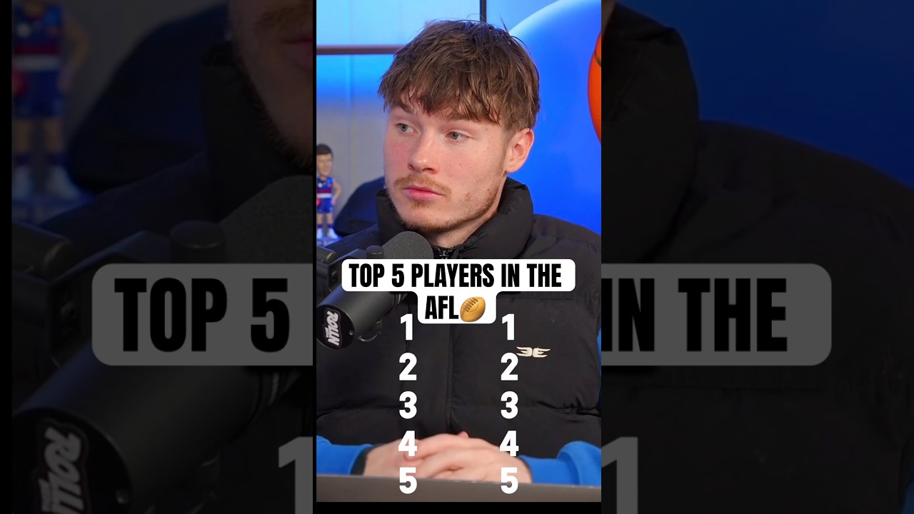 Top 5 Players In The AFL🏉5️⃣Who Is Stiff To Miss Out?