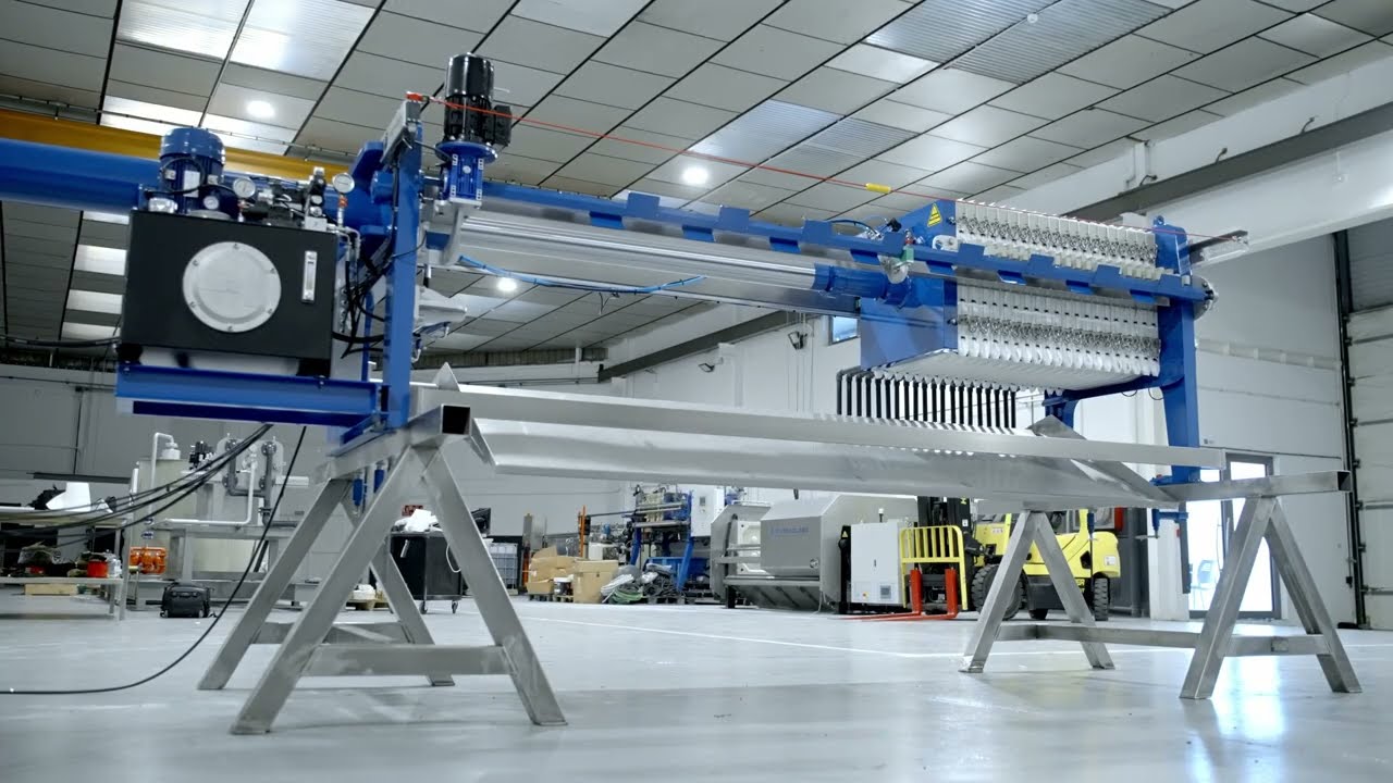 SIGMADAF | Our full range of filter presses for sludge dewatering and solid-liquid separation