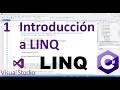 LINQ C# en Español, básico の動画、YouTube動画。