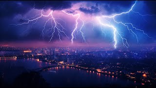 Epic Thunder and Rain | No more sleepless nights ! Violent Thunderstorm Sounds to Sleep, Relax