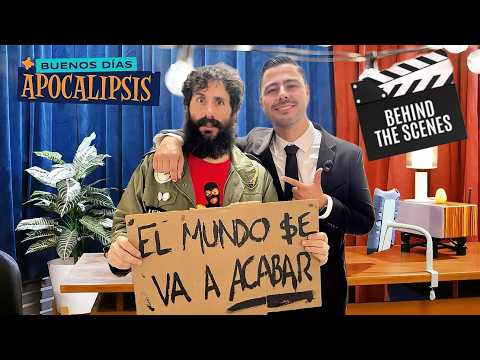 MI PRIMERA VEZ COMO ACTOR… ¡EN UN VIDEO OFICIAL DE LNG/SHT! 🎬 (BUENOS DÍAS APOCALIPSIS)
