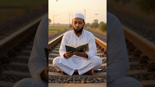 রেললাইনে কুরআন তেলাওয়াত 😲 #youtubeshorts #ytshorts #shortsfeed #islamic
