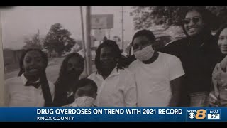 Mourning mother on a mission while suspected overdoses rise in Knox Co., again