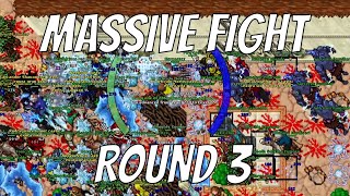 Tibia War - Furia - Darashia Open Battle MASSIVE FIGHT - Round 3