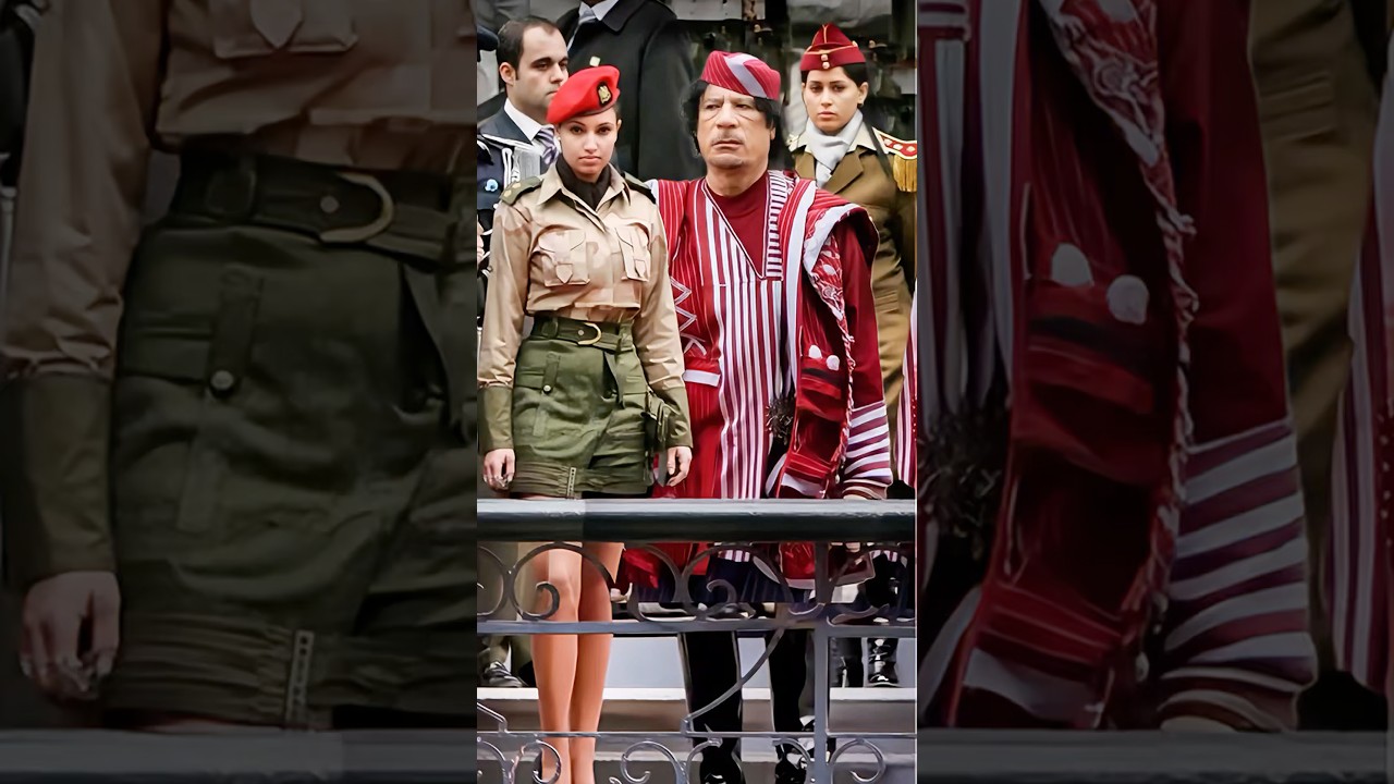 Gaddafi’s Dangerous Female BodyGuard🇱🇾