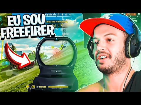 KAIOZIN APRENDENDO A JOGAR FREE FIRE