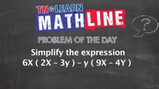 Distributive Property| Simplifying Expressions |TNLearn |Mathline
