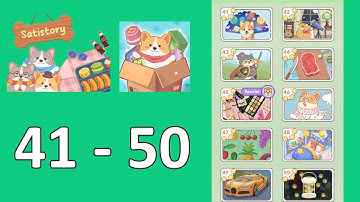 Satistory: Tidy Up - Level 41 - 50  Walkthrough Solution (Android,IOS)
