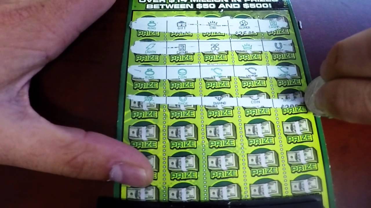 Live Indiana Hoosier Lottery Scratch Card Gambling Ticket Extreme Green - Good Luck from the UK