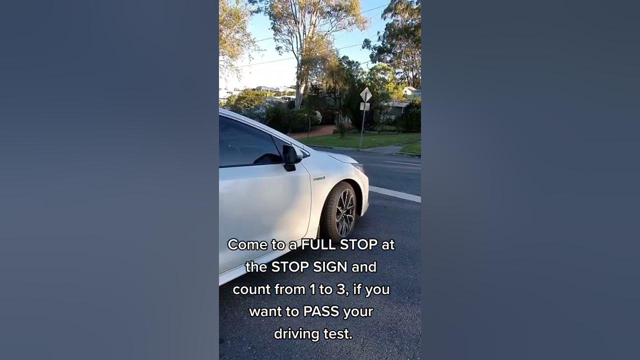 how-to-fail-driving-test-at-stop-sign-youtube