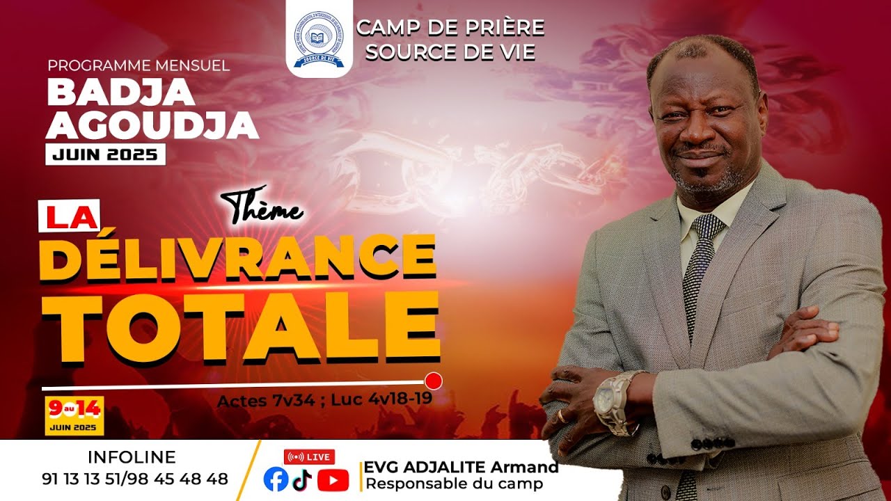 LA DÉLIVRANCE DES INFLUENCES DÉMONIAQUES - Evg. ADJALITÉ Armand • (JOUR 3 SOIR)
