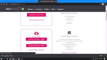 GenyMotion Download -Android Emulator for Windows 10/8/7 -Complete Installation Guide 2020