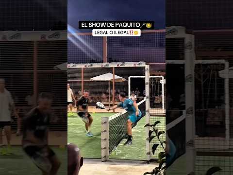 EL SHOW DE PAQUITO NAVARRO😂🔝 #padel