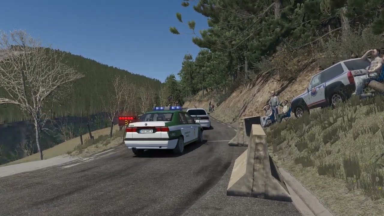 De fuga con el Opel Astra Gsi 16v