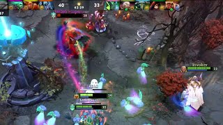 GORGC Troll Warlord just got OMEGA BAITED by GIGACHAD Death Prophet so HARD he forgot to DEFEND base