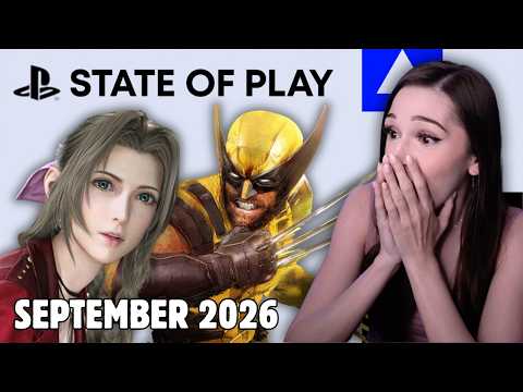 Wolverine, Final Fantasy VII Revelation, & MORE! My PlayStation State of Play Reaction