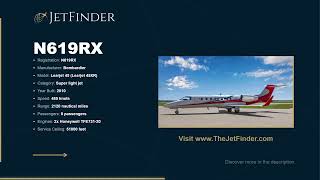 N619RX Learjet 45 | Specs, Owner & History