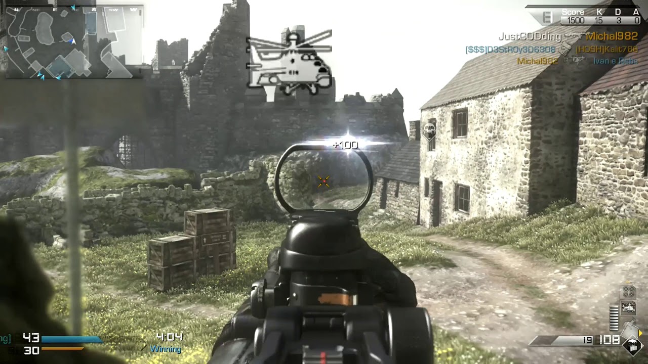Call Of Duty : Ghosts Team Deathmatch Gameplay ( No Commentary )