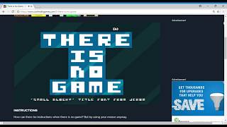 There Is No Game | Walkthrough! 💎