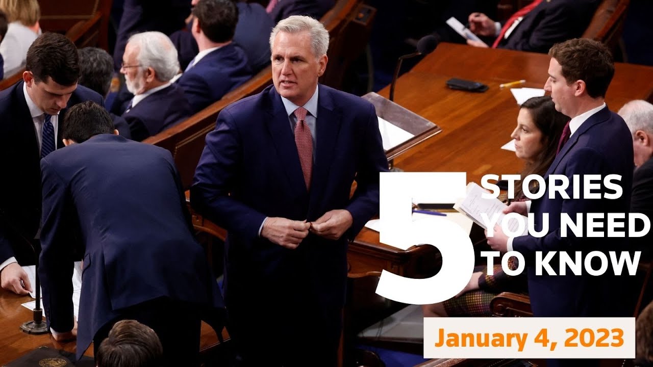 January 4, 2023: Kevin McCarthy, Biden, McConnell in Kentucky, Ukraine, Russia, COVID in China