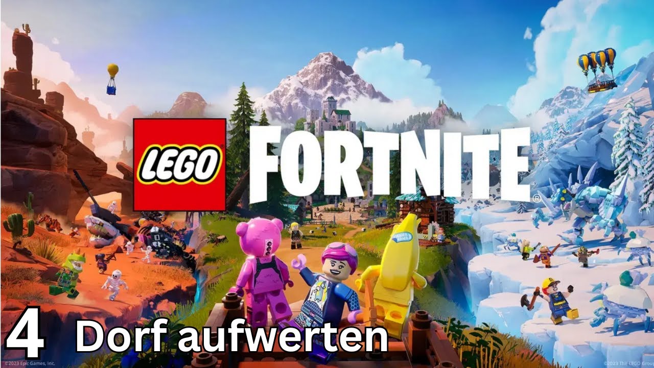 Unser Dorf wird aufgewertet  | LEGO FORTNITE