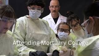 Attending Cypress College Mortuary Program