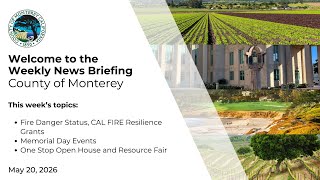 County of Monterey News Briefings 05.20.26