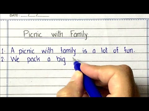 10 Lines on Picnic with Family | Essay on Family Picnic in English ...