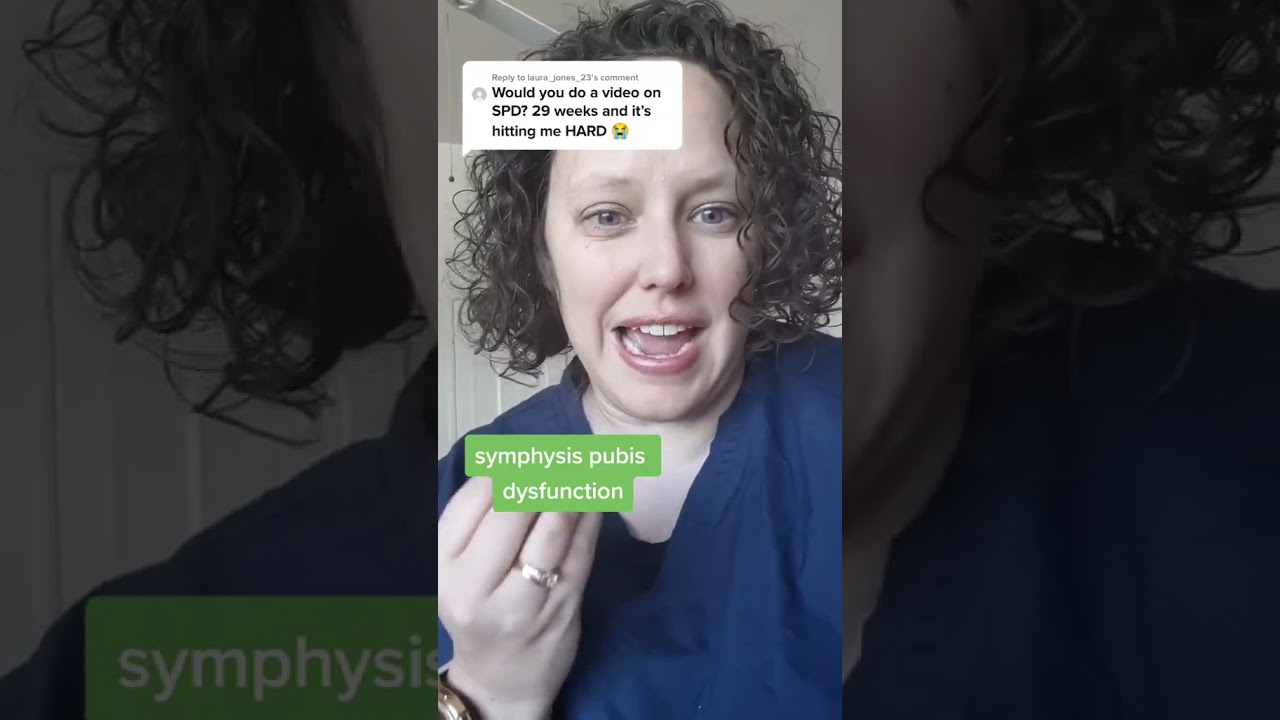 Pelvic pain from symphysis pubis dysfunction 