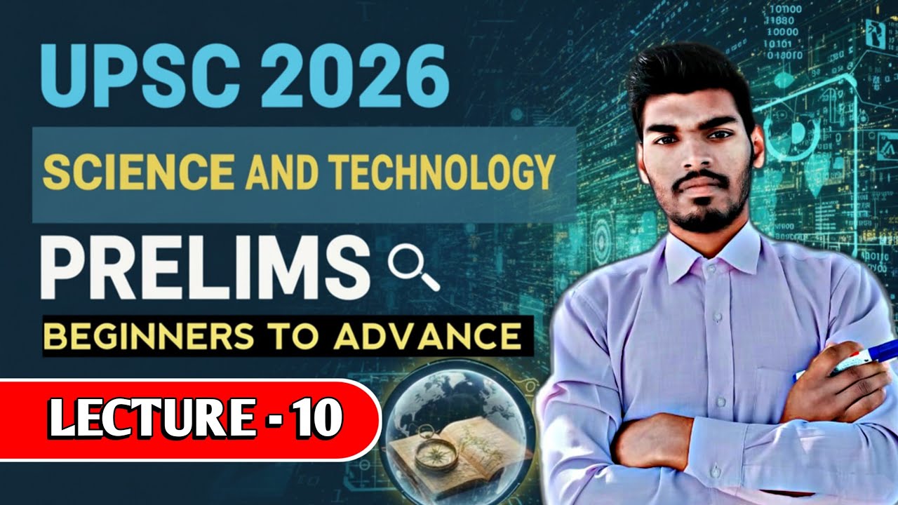 Science & Technology UPSC Prelims 2026 - Lecture - 10 | Biotechnology ...