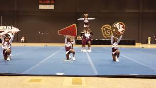 Sarasota Seminoles mity-mite 2016 cheer comp (coach Tonisha girls)