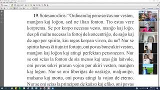 08 | La Sotesana Instruo de Ŭonbulismo | 에스페란토 원불교 대종경 공부 (zoom)