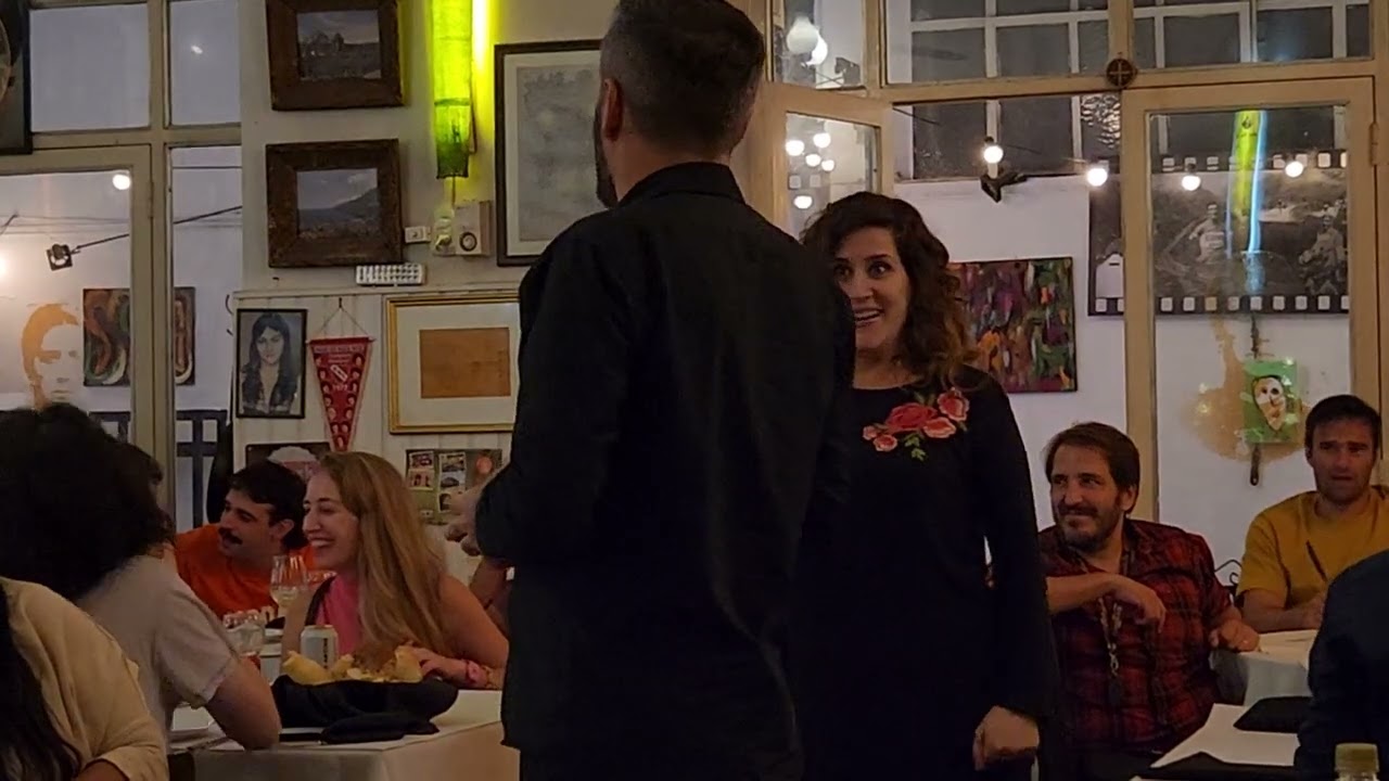 dinner entertainment at Maria Fedele Ristorante in B.A.