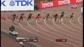 Usain Bolt 9 96 Men's 100m Semifinal 1 IAAF World Championship Beijing 2015
