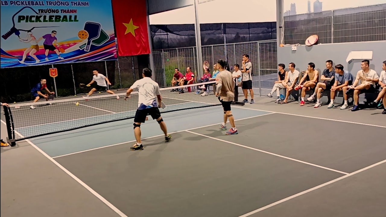 Giải đầu xuân trình giỏi sân pickleball Trường Thành  