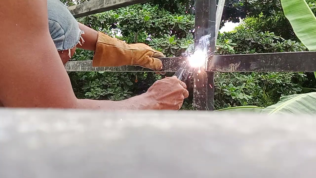 How to weld vertical position